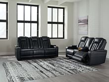 Ashley Living Room 2 Piece Reclining Sofa and Loveseat 24004-89-94