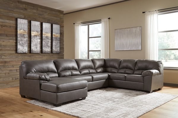 Ashley Living Room Sectional with Chaise 25601-16-34-49