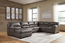Ashley Living Room Sectional with Chaise 25601-16-34-49