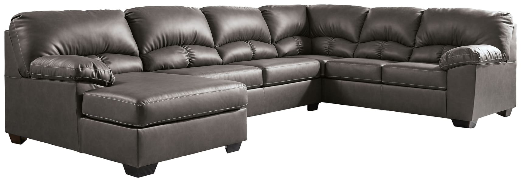 Ashley Living Room Sectional with Chaise 25601-16-34-49