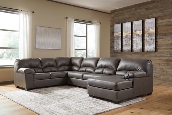 Ashley Living Room Sectional with Chaise 25601-48-34-17