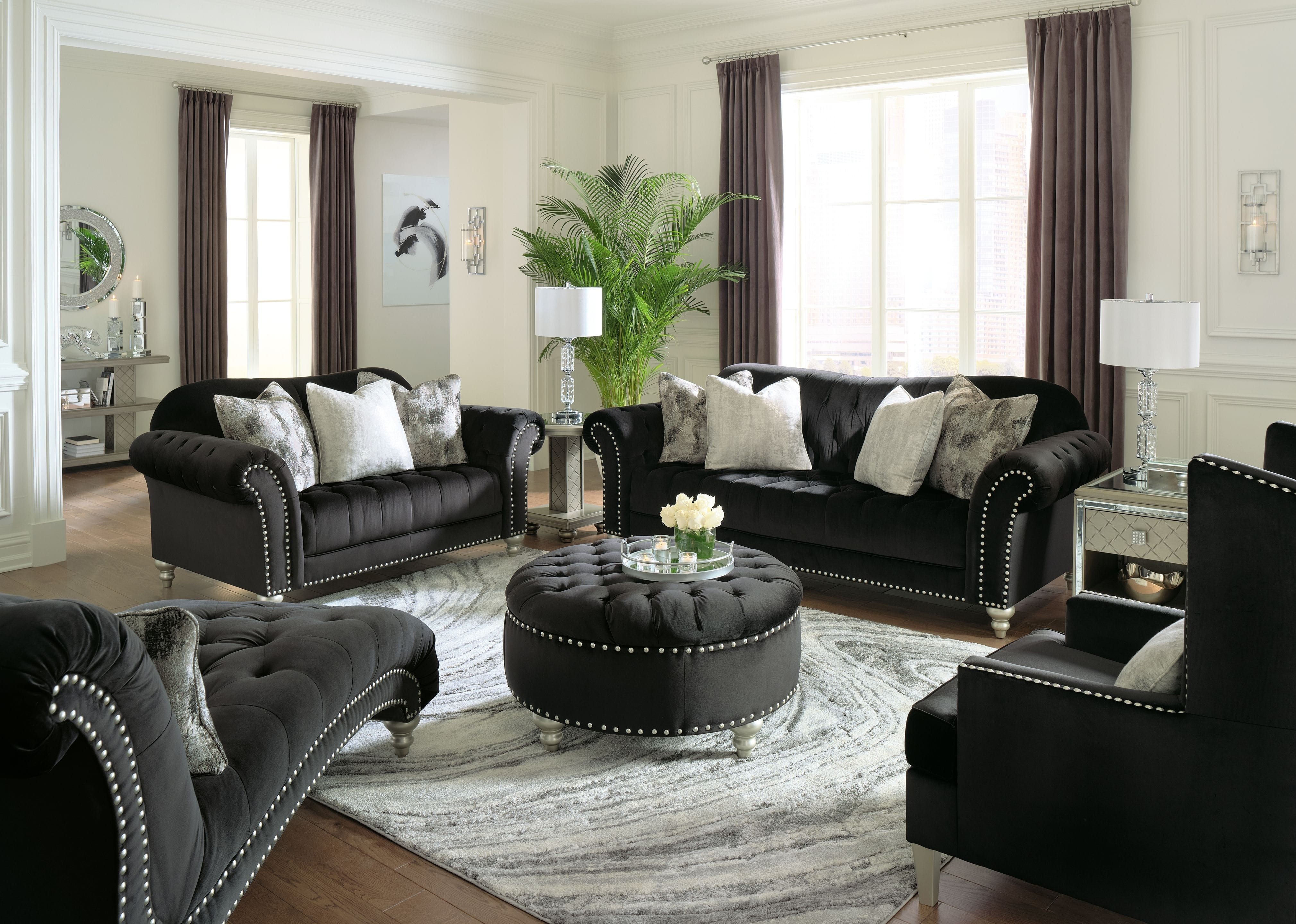 Ashley Living Room 5 Piece Living Room Set 26205-38-35-15-21-08