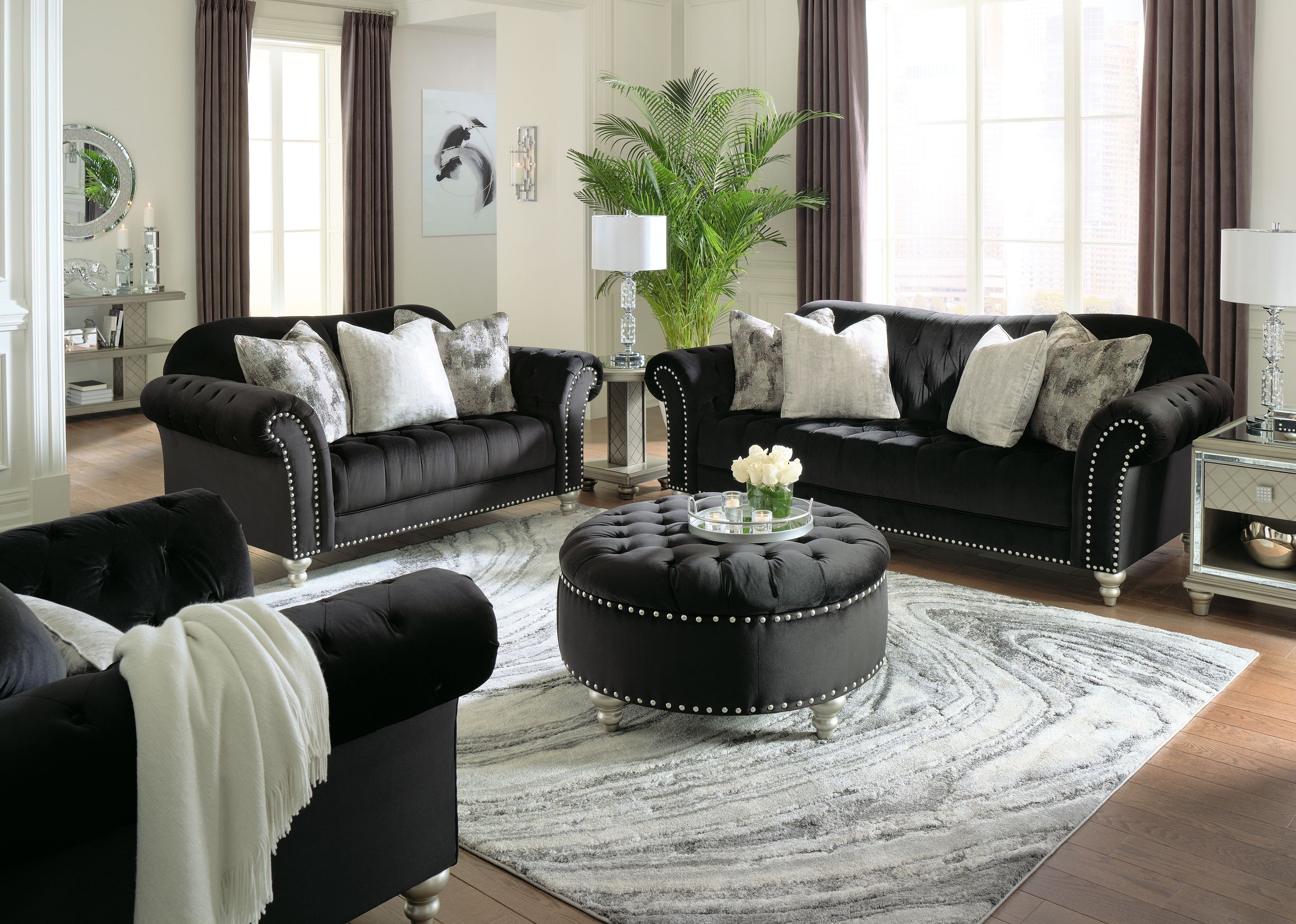 Ashley Living Room 4 Piece Living Room Set 26205-38-35-20-08