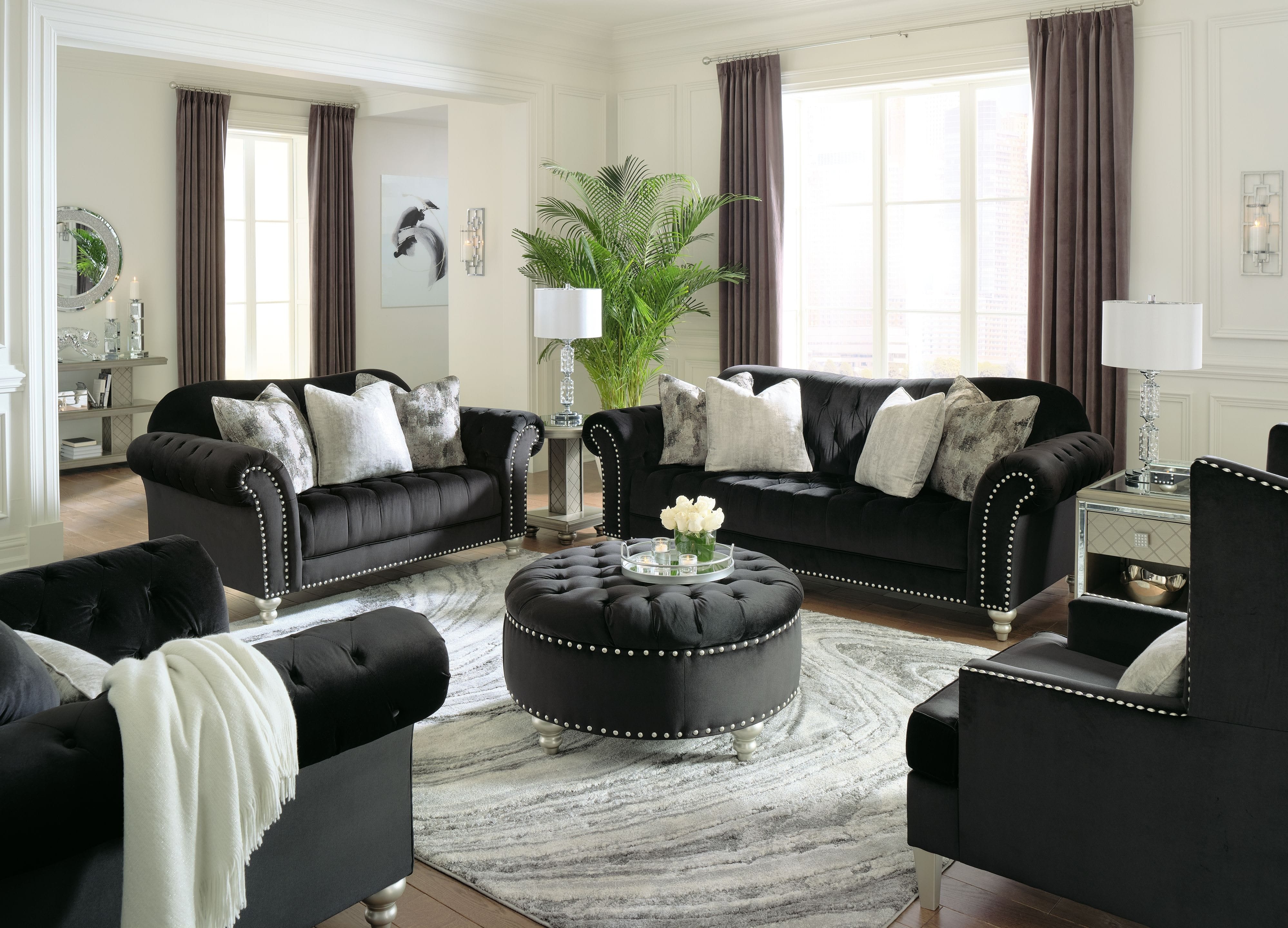 Ashley Living Room 5 Piece Living Room Set 26205-38-35-20-21-08