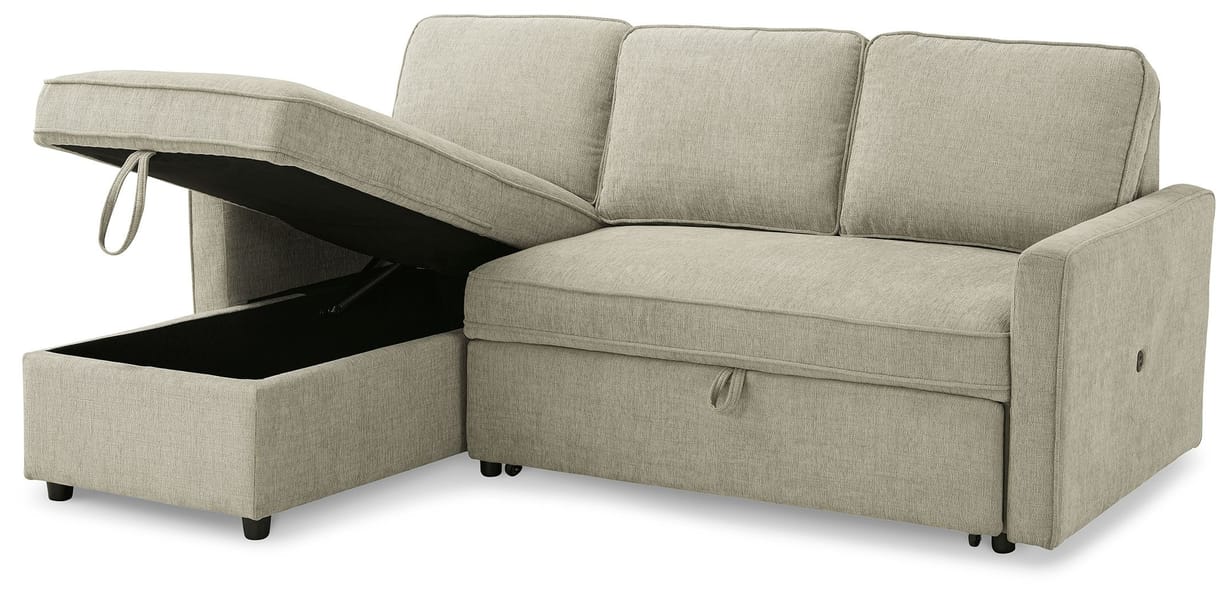 Ashley Living Room Pop Up Bed Sectional 26504-16-45