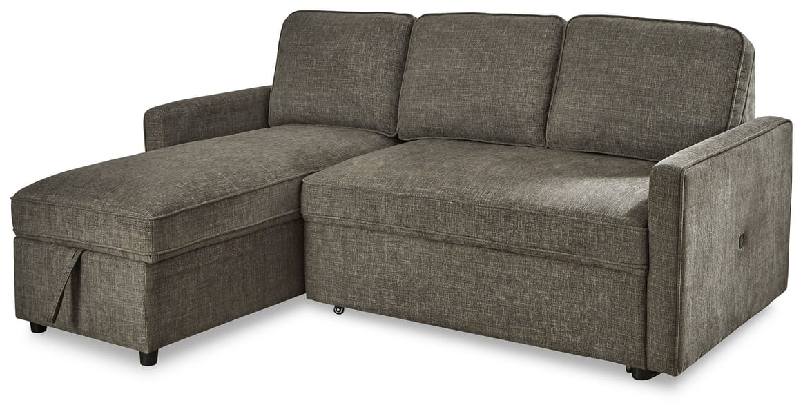 Ashley Living Room Pop Up Bed Sectional 26505-16-45
