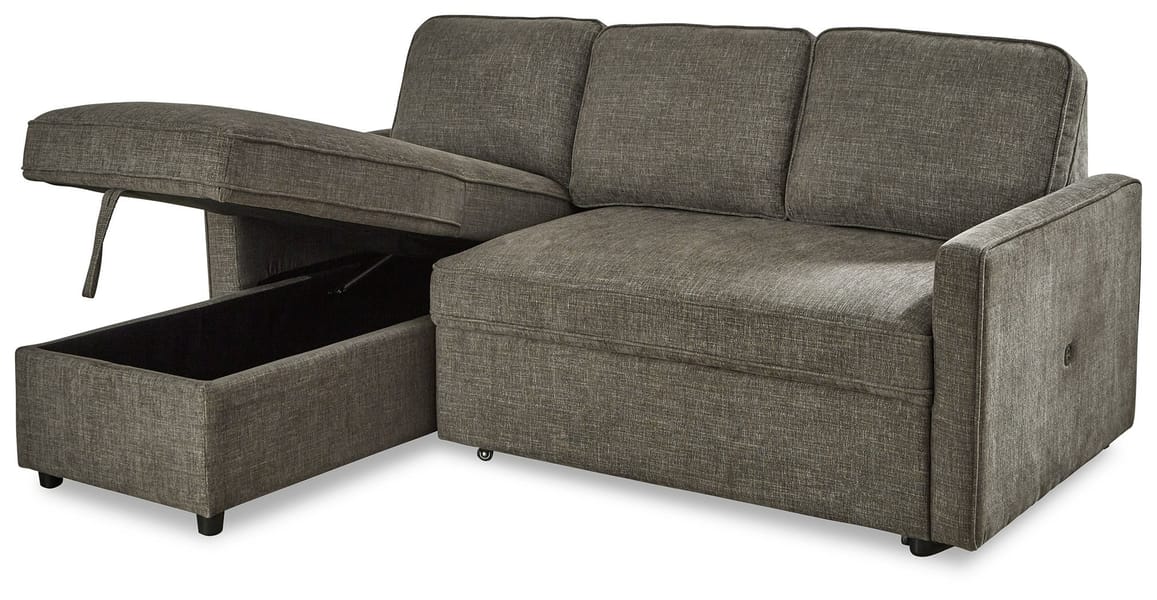 Ashley Living Room Pop Up Bed Sectional 26505-16-45