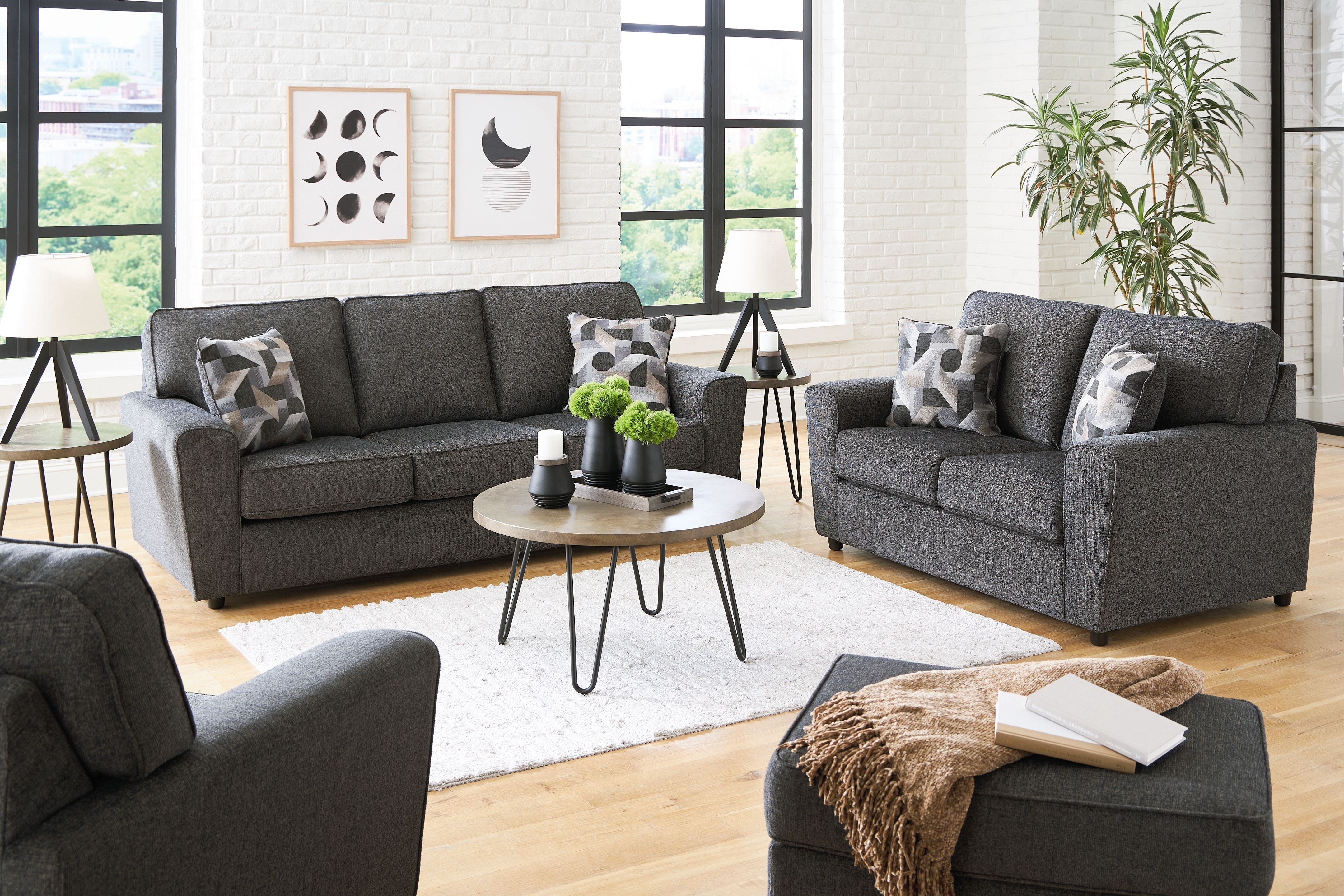 Ashley Living Room 4 Piece Living Room Set 26804-38-35-20-14
