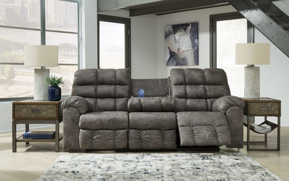 Ashley Living Room 2 Piece Reclining Sofa and Loveseat 28402-89-94