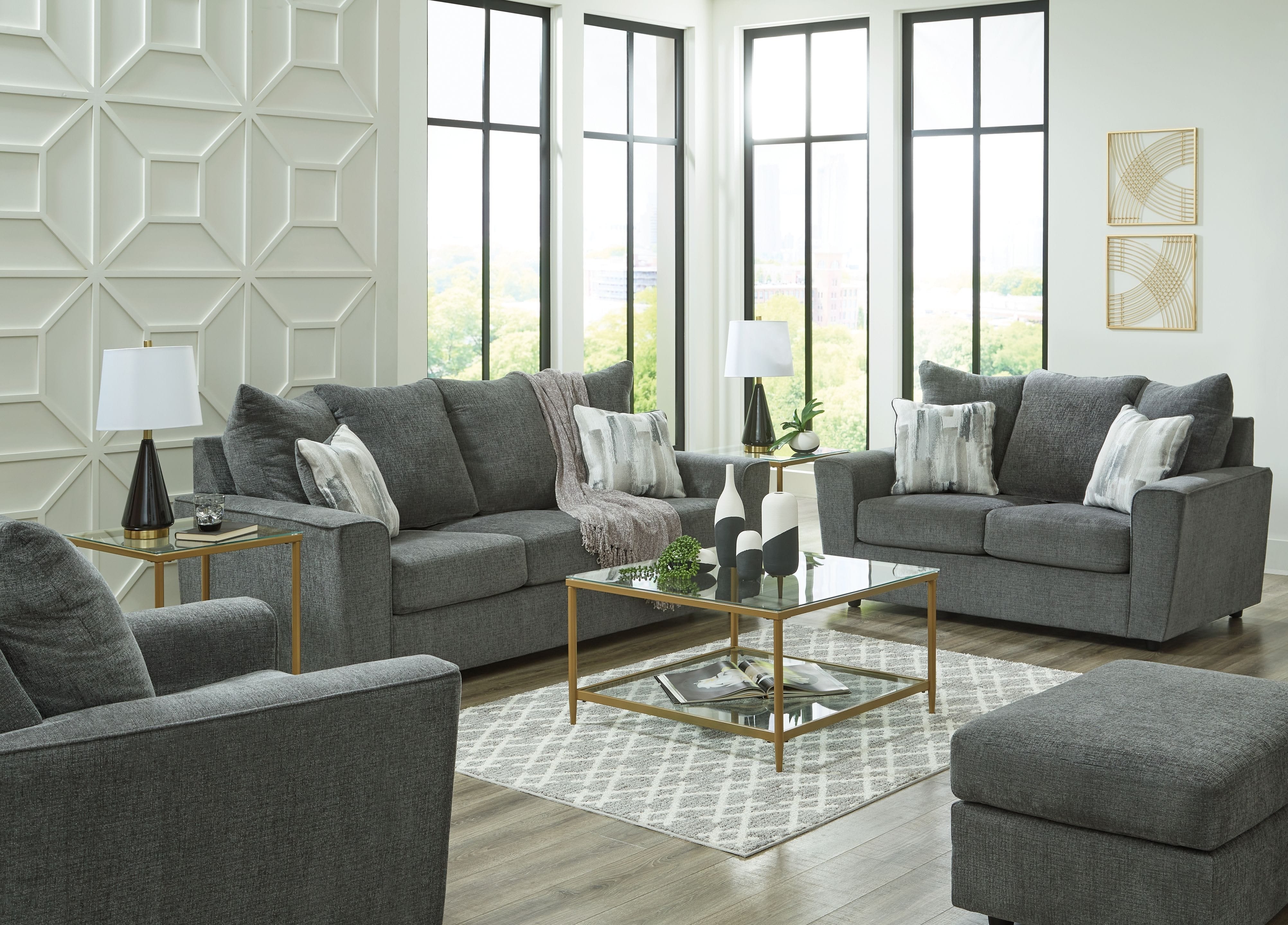 Ashley Living Room 4 Piece Living Room Set 28502-38-35-20-14