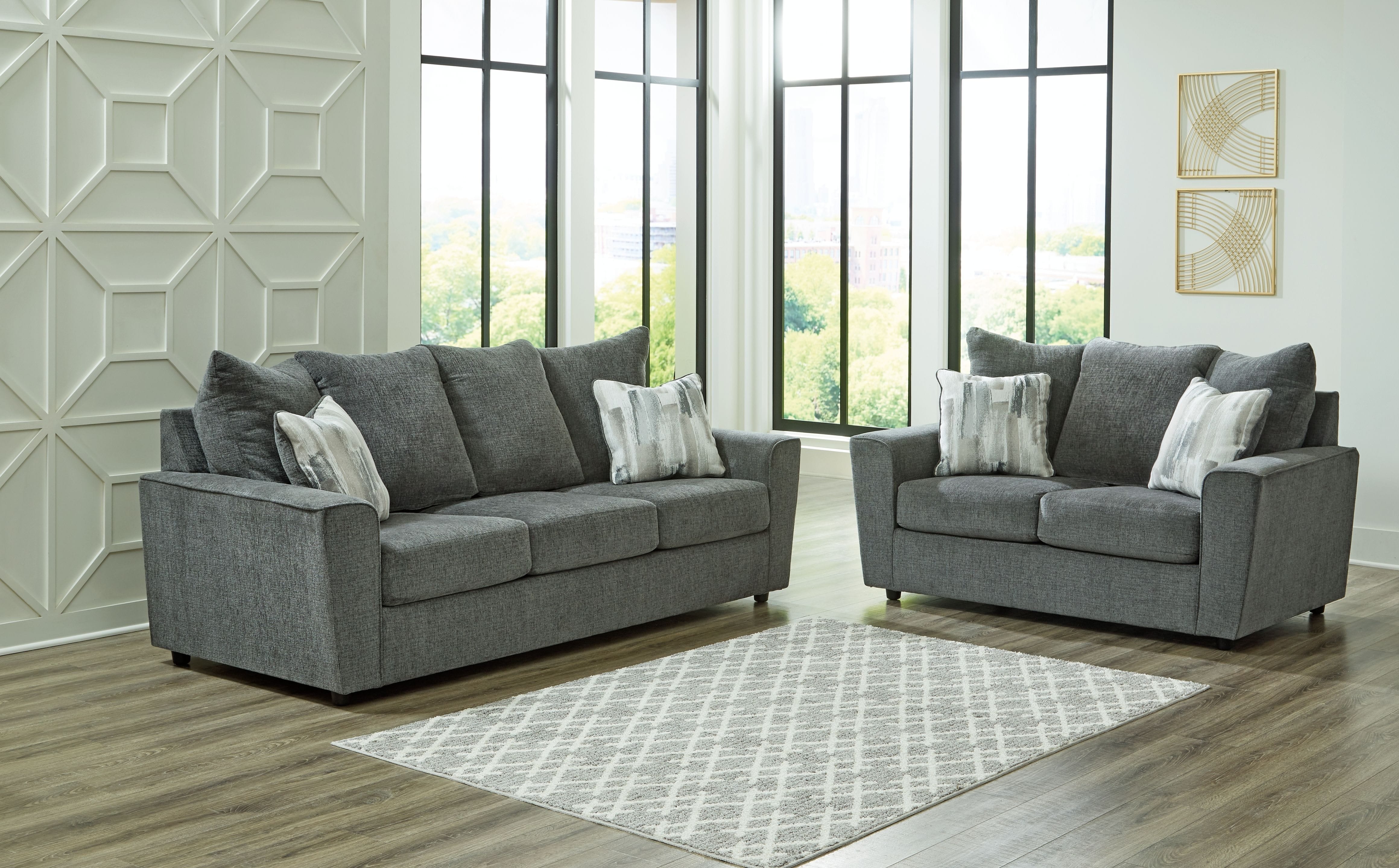 Ashley Living Room 2 Piece Sofa and Loveseat 28502-38-35