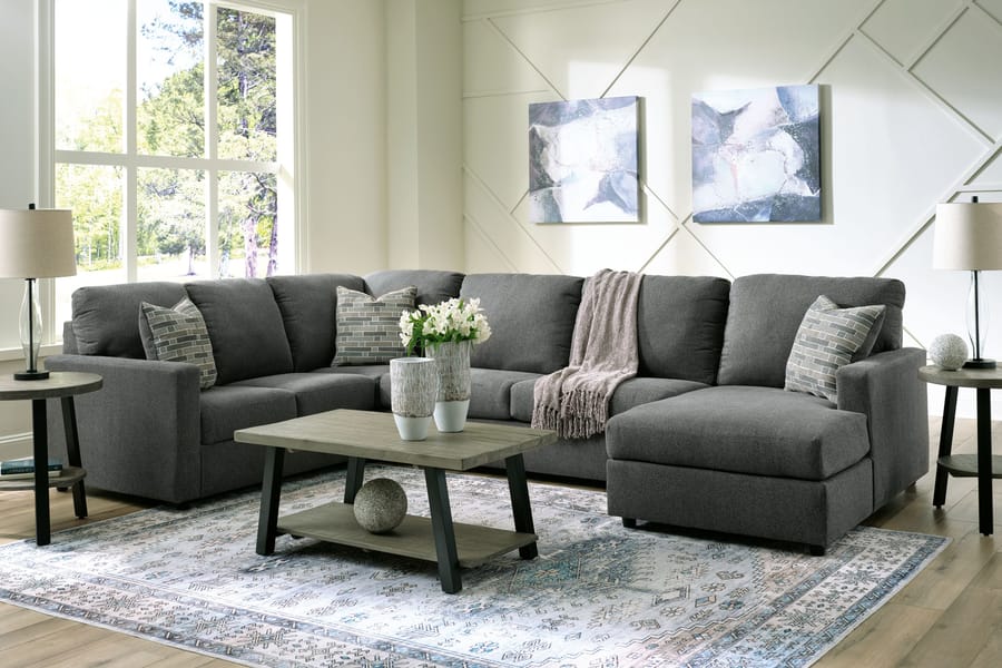 Ashley Living Room Sectional 29003-48-34-17
