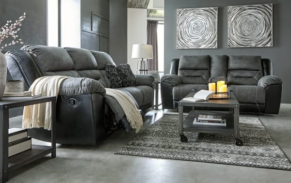 Ashley Living Room 2 Piece Reclining Living Room Set 29102-88-94