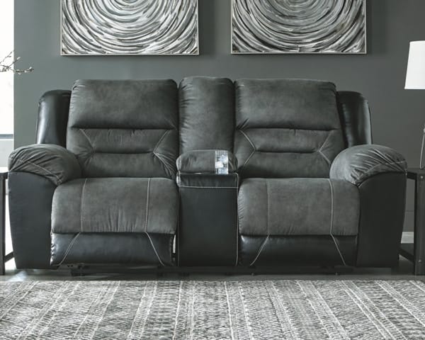 Ashley Living Room 2 Piece Reclining Living Room Set 29102-88-94