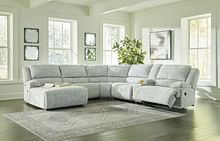 Ashley Living Room Left Arm Facing Press Back Chaise 6 Pc Sectional 29302-05-46-77-19-57-41