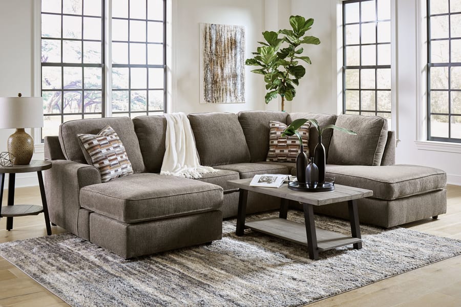 Ashley Living Room Sectional 29402-02-17