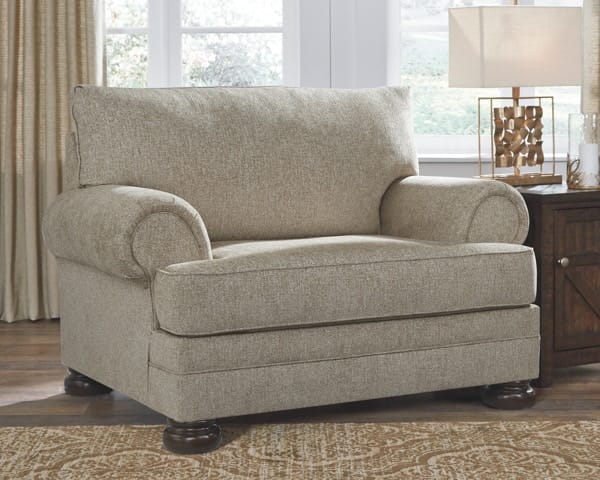 Ashley Living Room Chair and a Half with Ottoman 29603-23-14