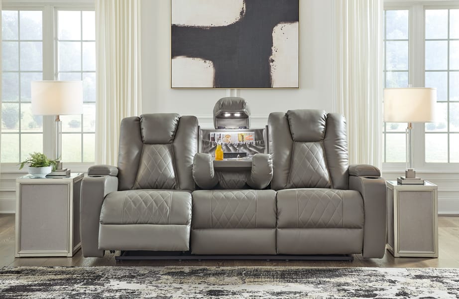 Ashley Living Room 2 Piece Reclining Sofa and Loveseat 29702-89-94