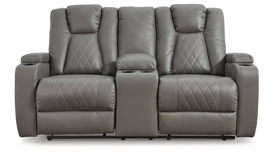 Ashley Living Room 2 Piece Reclining Sofa and Loveseat 29702-89-94