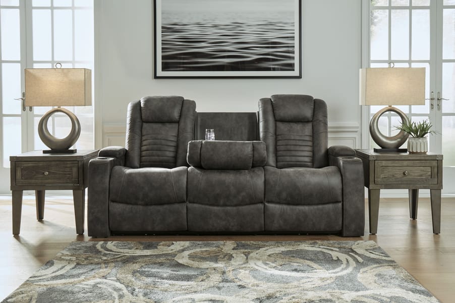 Ashley Living Room Power Reclining Sofa and Loveseat 30606-15-18