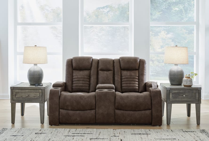 Ashley Living Room Power Reclining Sofa and Loveseat 30607-15-18