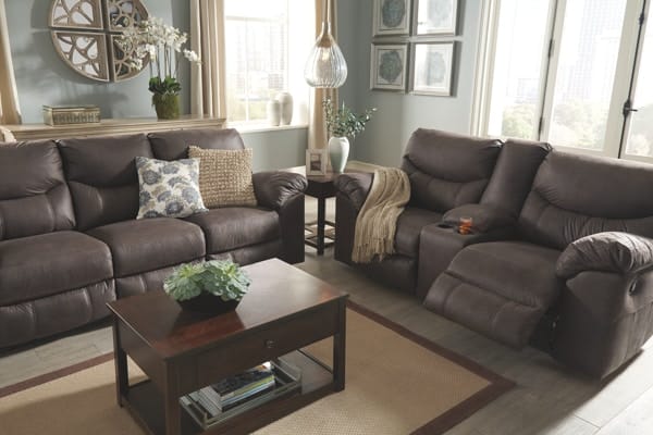 Ashley Living Room 2 Piece Reclining Living Room Set 33803-88-94