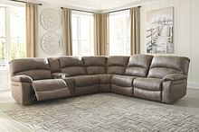 Ashley Living Room Power Reclining Sectional 34303-59-77-54-62