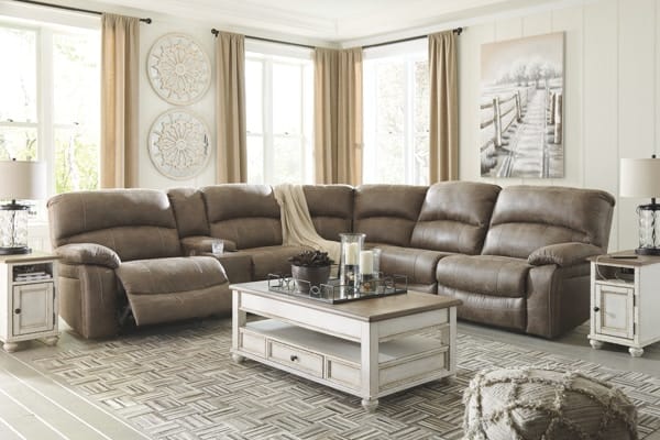 Ashley Living Room Power Reclining Sectional 34303-59-77-54-62