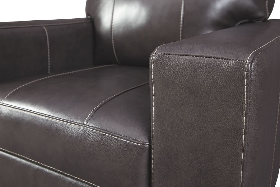 Ashley Living Room Chair with Ottoman 34503-20-14