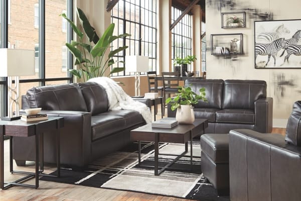 Ashley Living Room 4 Piece Reclining Living Room Set 34503-38-35-20-14