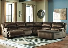 Ashley Living Room Power Reclining Sectional 36504-58-19-77-46-97