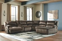 Ashley Living Room Power Reclining Sectional 36504-58-57-19-77-46-97