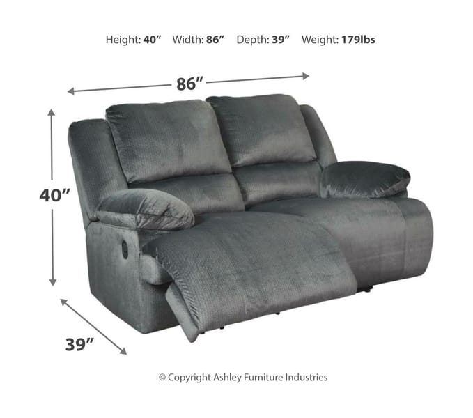 Ashley Living Room 3 Piece Reclining Living Room Set 36505-81-86-52