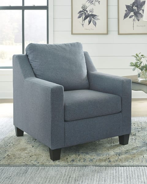 Ashley Living Room Chair with Ottoman 36702-20-14
