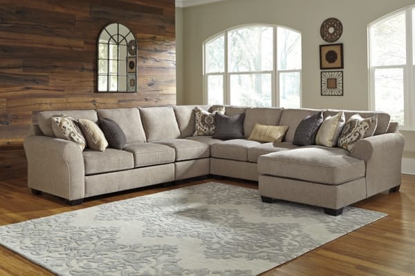 Ashley Living Room Sectional 39122-55-46-77-34-17