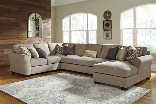 Ashley Living Room Sectional 39122-55-77-99-17