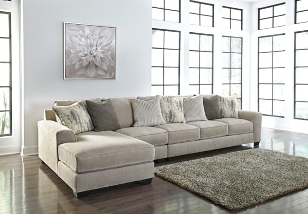 Ashley Living Room Sectional 39504-16-46-67