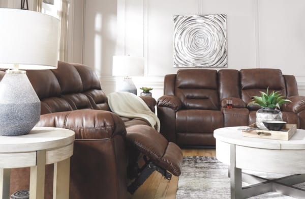 Ashley Living Room 3 Piece Reclining Living Room Set 39904-88-94-25