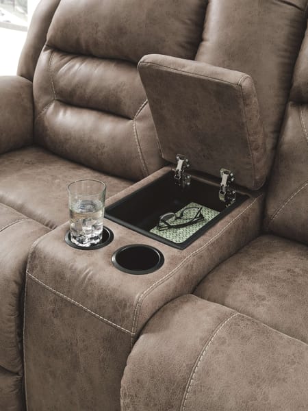 Ashley Living Room Power Reclining Sofa & Loveseat Set 39905-87-96