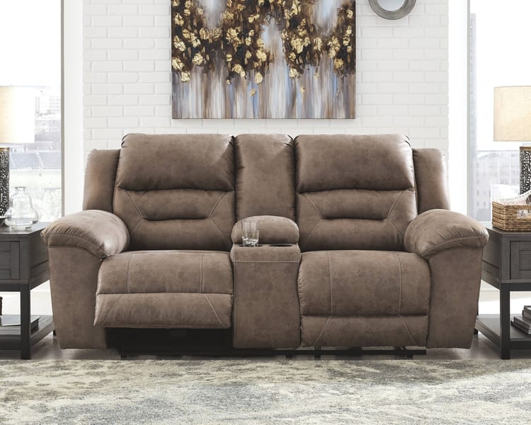 Ashley Living Room Power Reclining Sofa & Loveseat Set 39905-87-96