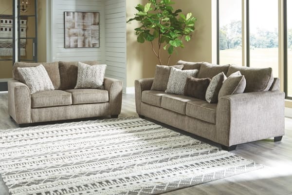 Ashley Living Room 2 Piece Reclining Living Room Set 40002-38-35