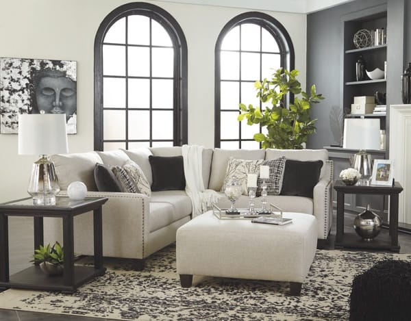 Ashley Living Room Sectional 41501-56-46-48