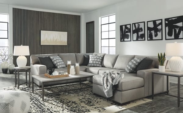 Ashley Living Room Sectional 41902-55-77-34-17