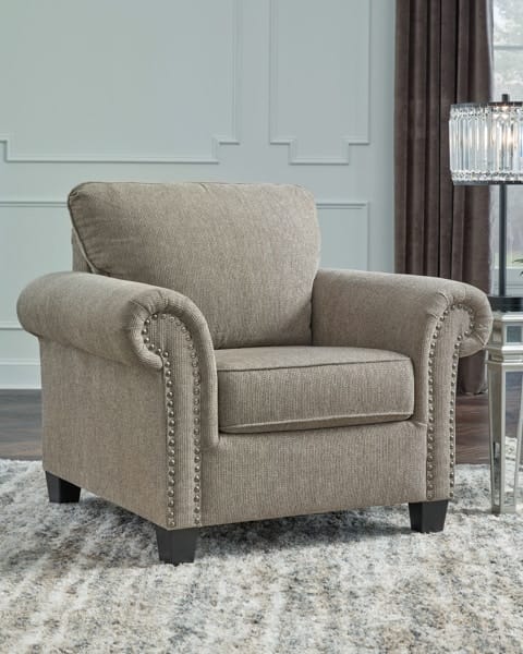 Ashley Living Room Chair with Ottoman 47202-20-14