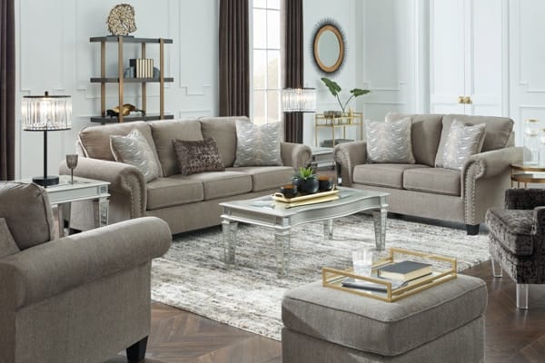 Ashley Living Room 4 Piece Living Room Set 47202-38-35-20-14