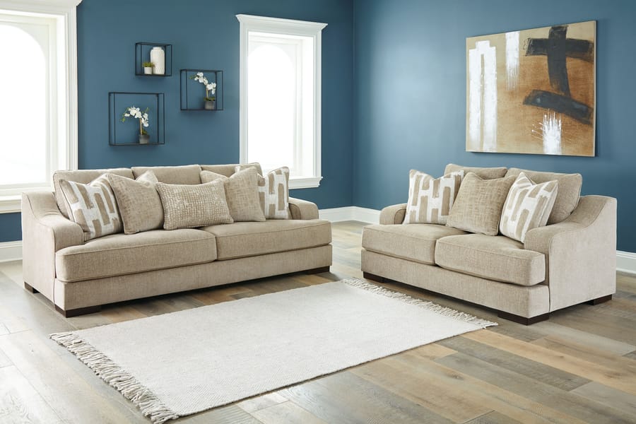 Ashley Living Room Sofa and Loveseat 50011-38-35