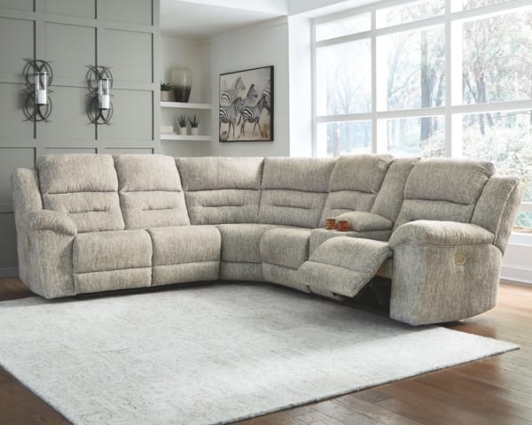 Ashley Living Room Power Reclining Sectional 51802-63-77-90