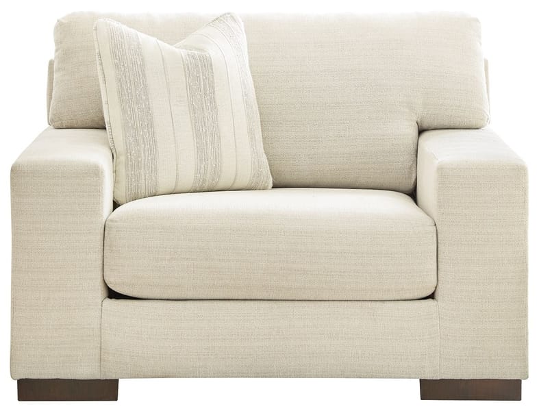 Ashley Living Room Chair and a Half with Ottoman 52003-23-14