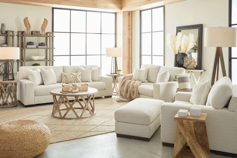 Ashley Living Room Sofa and Loveseat 52003-38-35