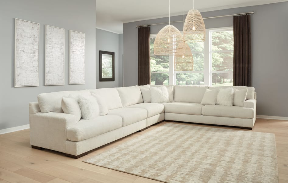 Ashley Living Room 5 Piece Living Room Set 52204-66-46-77-67-08